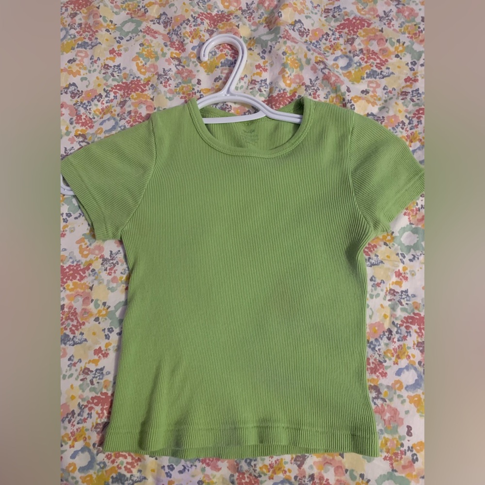 Brandy Green crop top